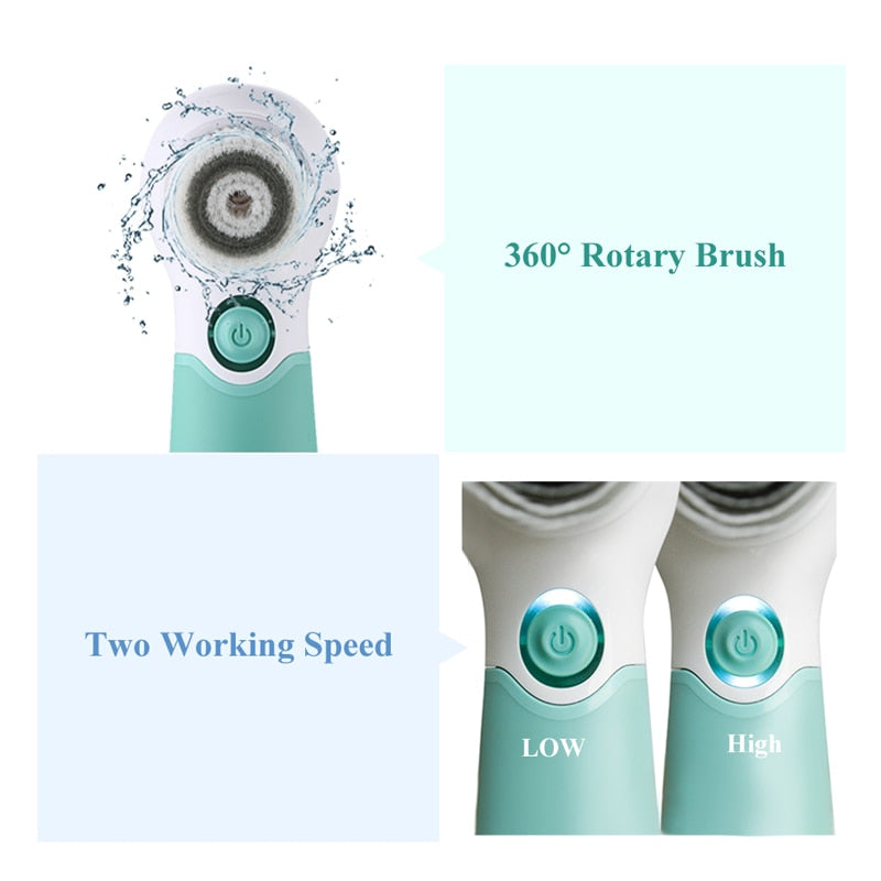 Electric Facial Cleansing Brush - Deep Cleansing Device