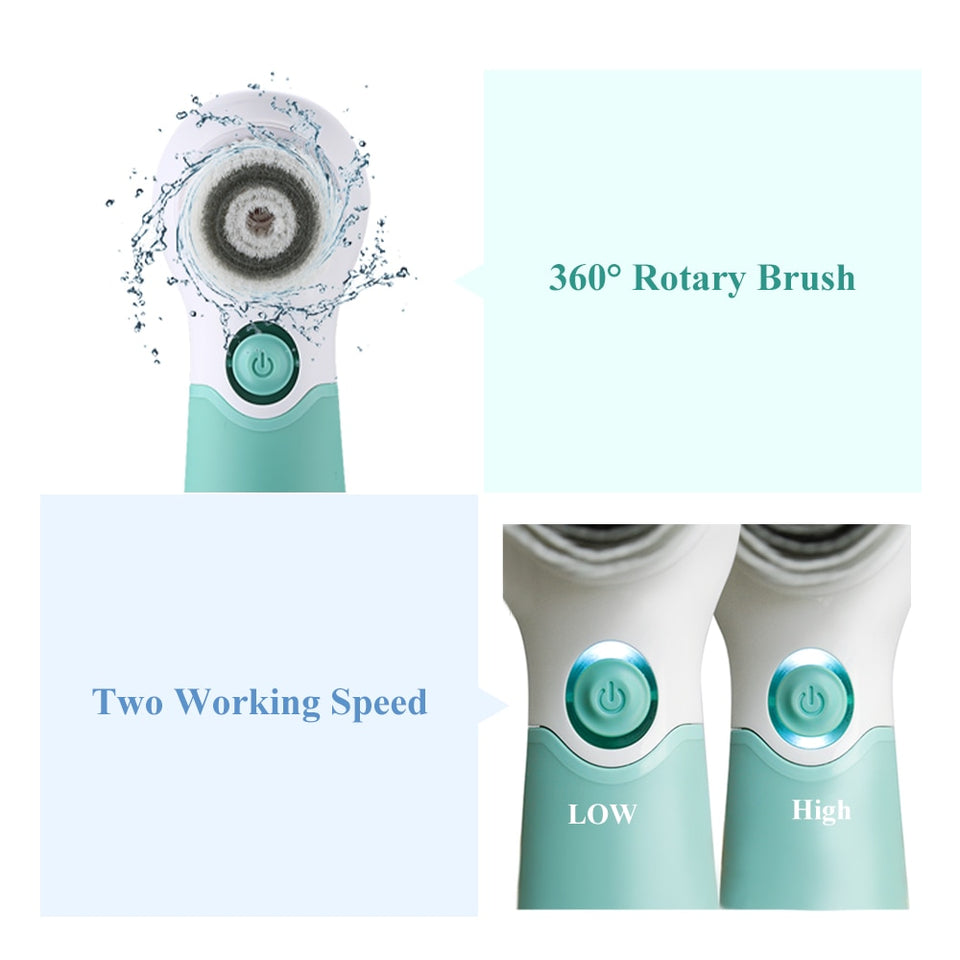 Electric Facial Cleansing Brush - Deep Cleansing Device