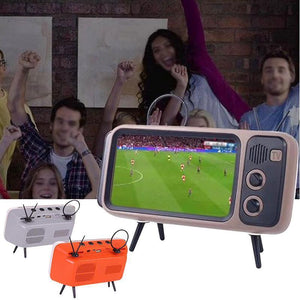 Retro TV Bluetooth Speaker Mobile Phone Holder-Buy Two Free shipping Worldwide